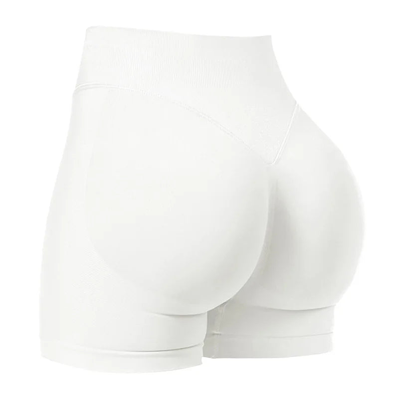 Gym Shorts  4.5" Low Ribbed Band  Seamless