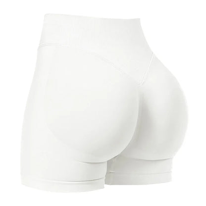 Gym Shorts  4.5" Low Ribbed Band  Seamless