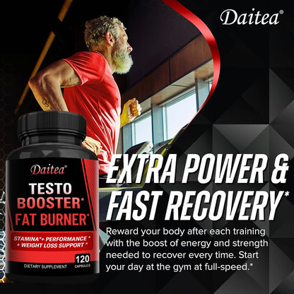 Natural Endurance and Strength Supplement for Men