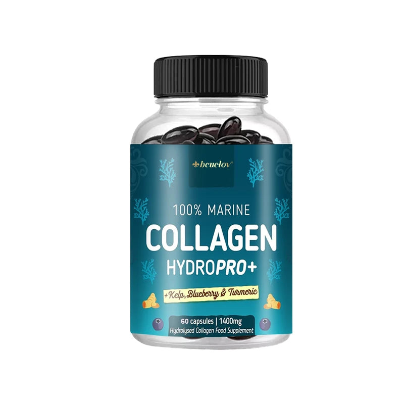 Powerful  Collagen - With Hyaluronic Acid, Biotin & Blueberry