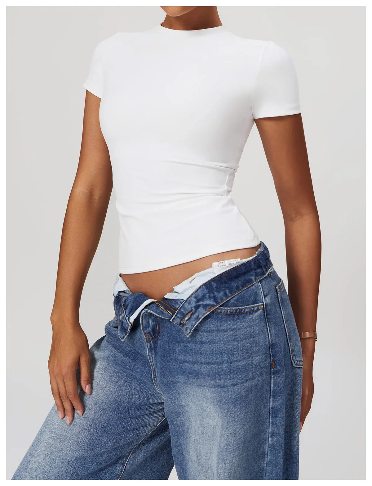 Yoga Vest  Crop Top Gym Sleeveless Stand Collar