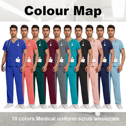 Scrubs Uniforms Sets  Healthcare Unisex Surgical Uniforms