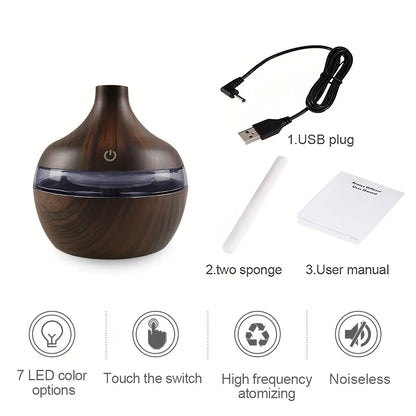 1pc Aroma Diffuser, Essential Oil Diffuser with Waterless Auto Shut-off Protection for Aromatherapy