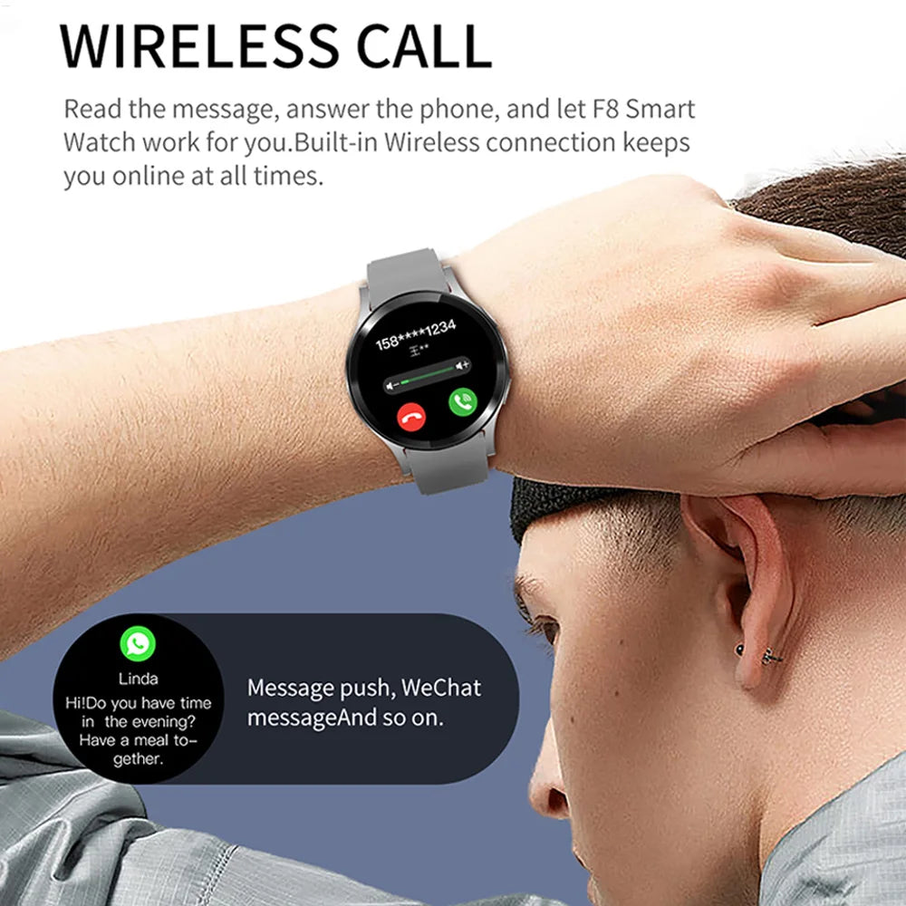Men And Woman Health Monitor Smartwatch
