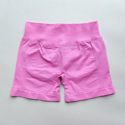 Scrunch Shorts Low Ribbed Band  Seamless Shorts Booty Hight Stretch