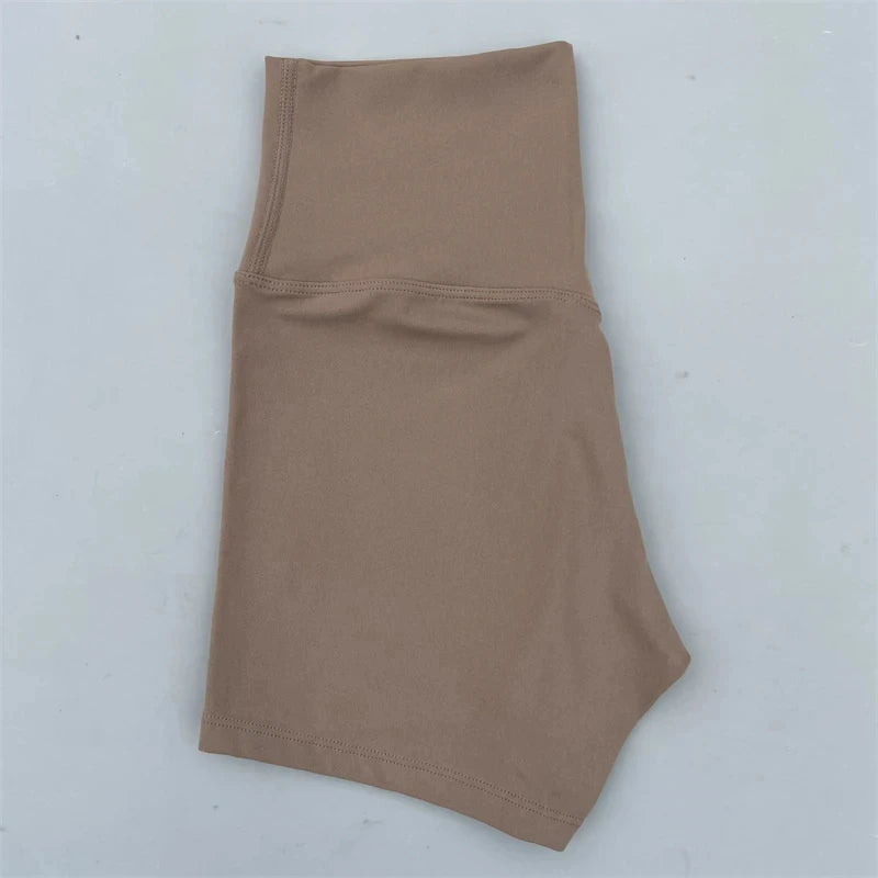 Solid Color tight Women Fitness Sport Short