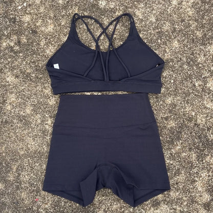 2 Piece Yoga Shorts Set