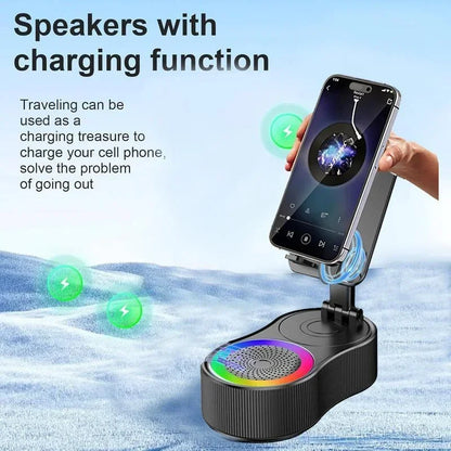 360°rotatable Adjustable Folding Lift-non-slip Phone Holder