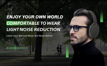 Fashion Wireless Bluetooth Headphones Over Ear HIFI Stereo Headsets
