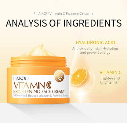 Vitamin C for Face Cream Reduces Dullness Pigments Dark Spots Firming Facial Cream