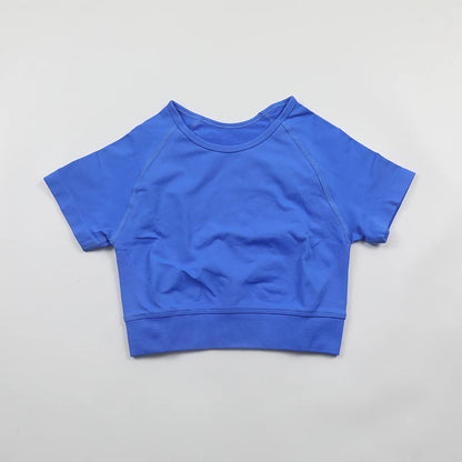 Crop Top Yoga Shirt