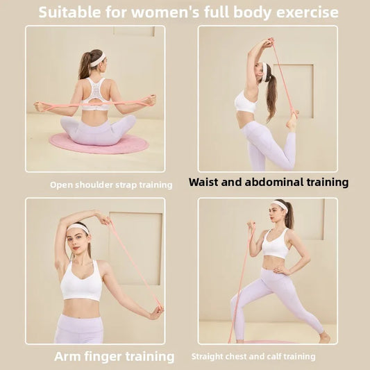 Female Open  Eight Elastic Artifact  Back Leg Yoga