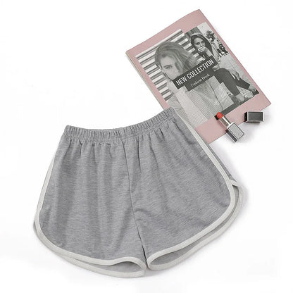 mid-waist casual loose straight  thin breathable wide leg shorts