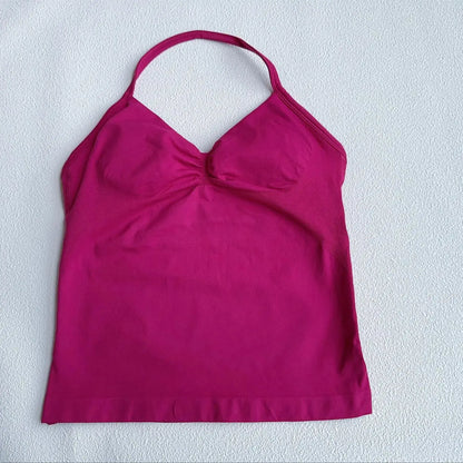 Gym Built-in Bra Tops