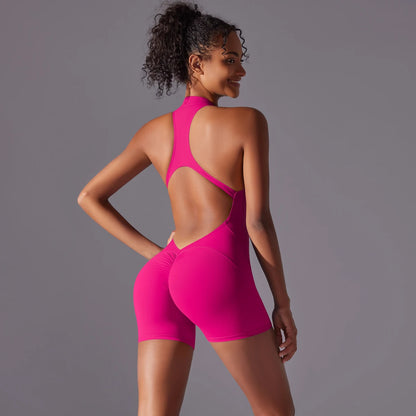 Push Up Bodysuit Yoga Suit  Breathable Quick Drying