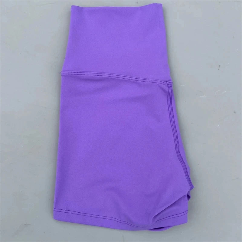 Solid Color tight Women Fitness Sport Short