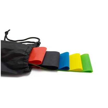 Yoga Rally Bands Rubber Elastic Resistance Band Strength Training Stretching