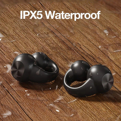 Earring Wireless Earbuds Bluetooth Open Ear Headphones Air Conduction