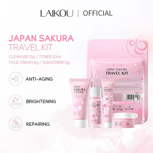 Skin Care  Kits With Cleanser, Serum ,Eye Cream