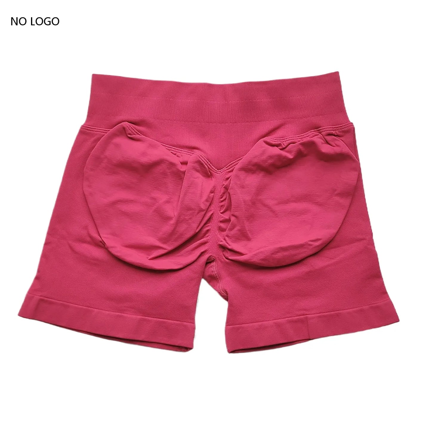 Scrunch Shorts Low Ribbed Band  Seamless Shorts Booty Hight Stretch