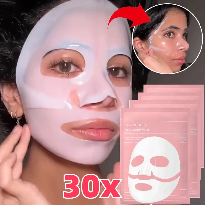 20/10/5PCs  Collagen Face Mask