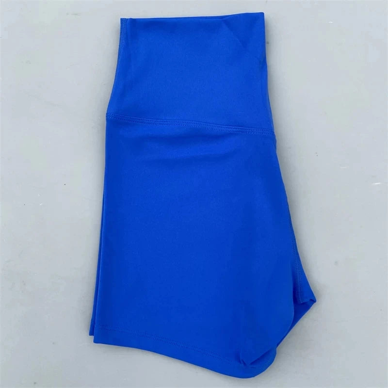 Solid Color tight Women Fitness Sport Short