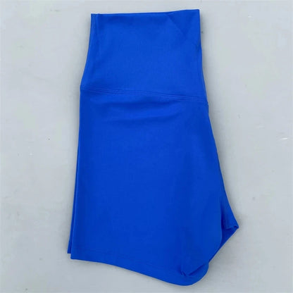 Solid Color tight Women Fitness Sport Short