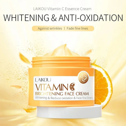 Vitamin C for Face Cream Reduces Dullness Pigments Dark Spots Firming Facial Cream