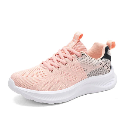 breathable women's low  top running shoes