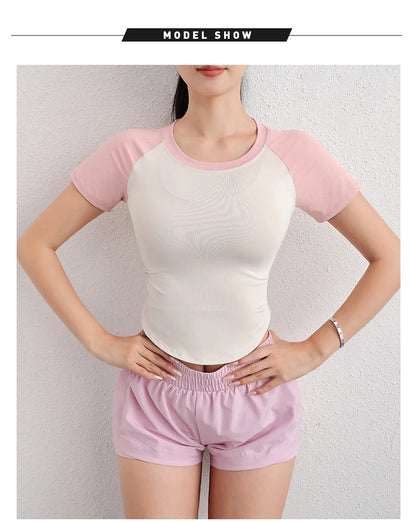 Fitness wear Leisure and loose fitting T-Shirt