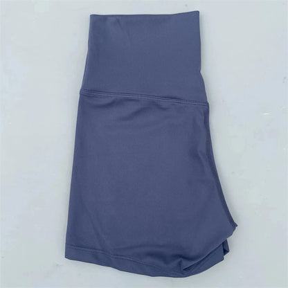 Solid Color tight Women Fitness Sport Short