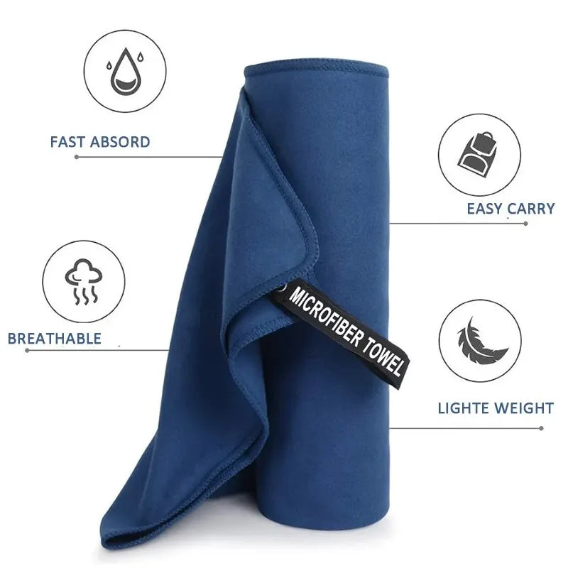 Fast Dry Sport Towel  Ultra Soft Lightweight Super Absorbent