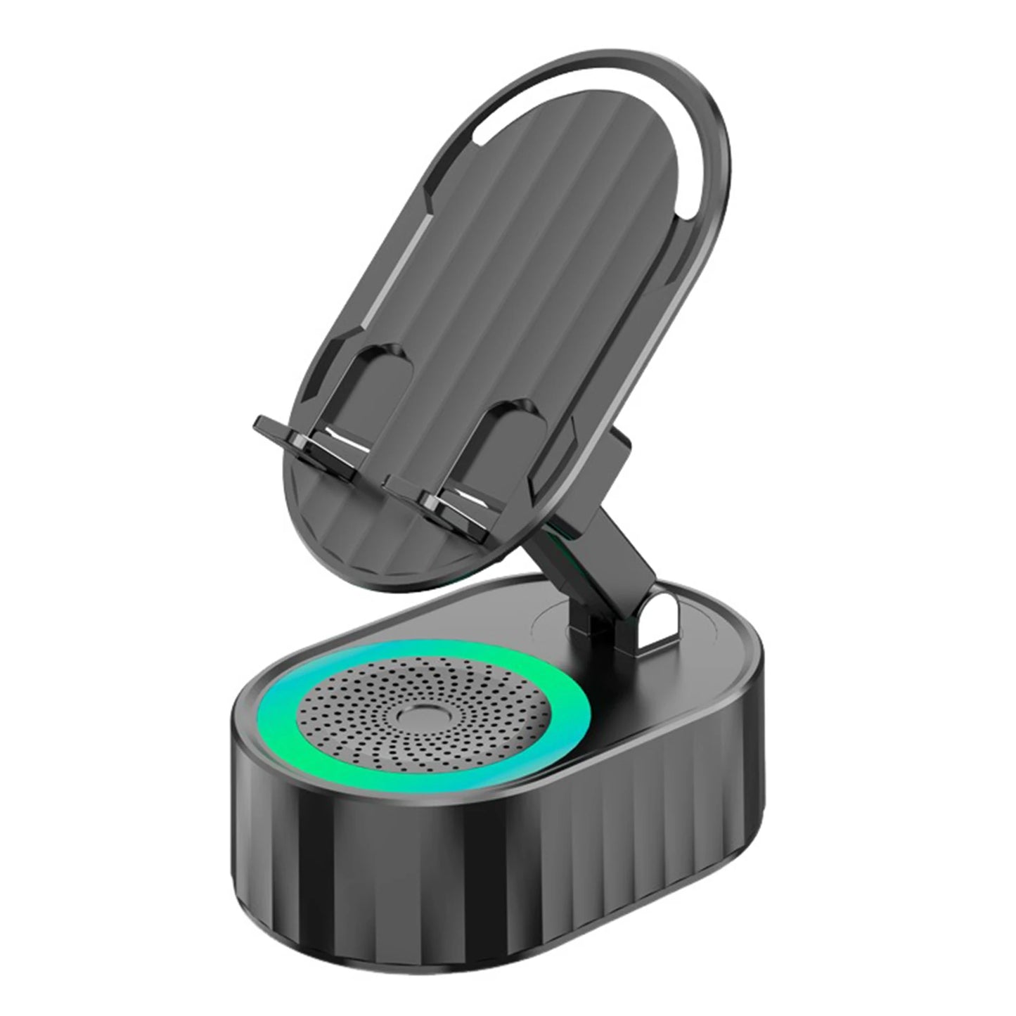 5 in 1 Bluetooth-compatible Audios Power Banks Bracket Rotating  Wireless Induction Audio Speaker Phone Stand