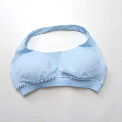 Halter Top Sports Bra Push-up Sexy Open Back