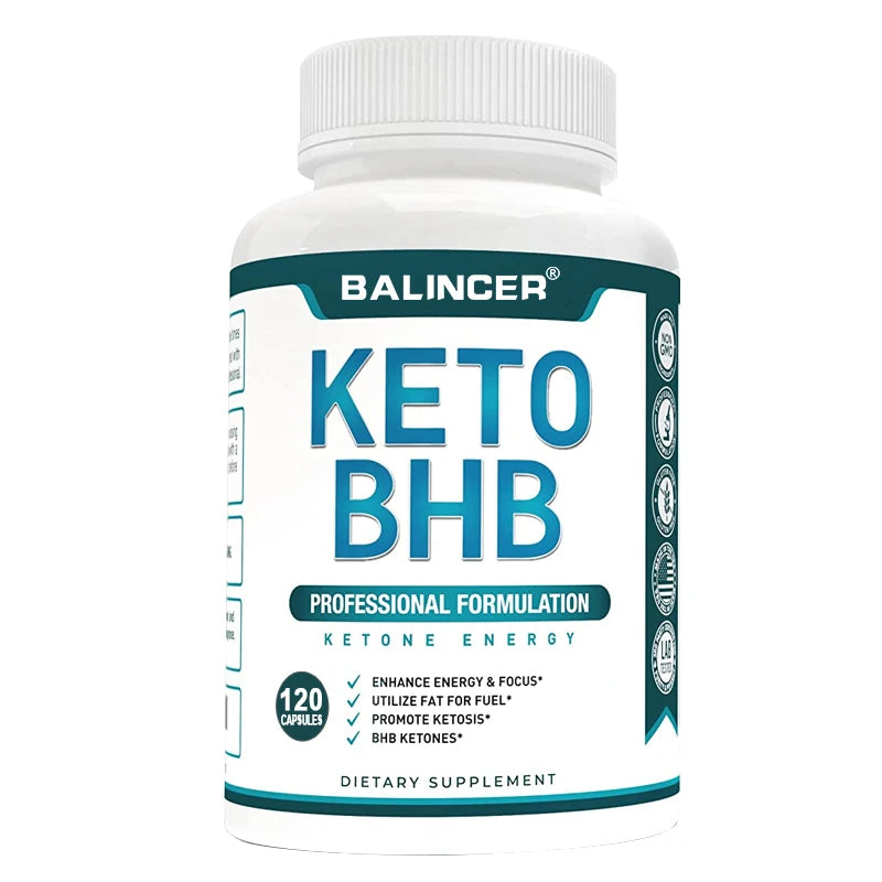 Balincer Advanced Keto Supplement for Supporting Ketosis, Weight and Diet Management - Suitable for Men and Women