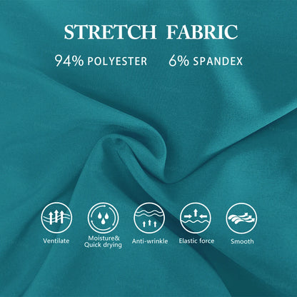 Anti-Wrinkle  Washable Medical Scrubs Sets Blouse Pockets Straight Pants