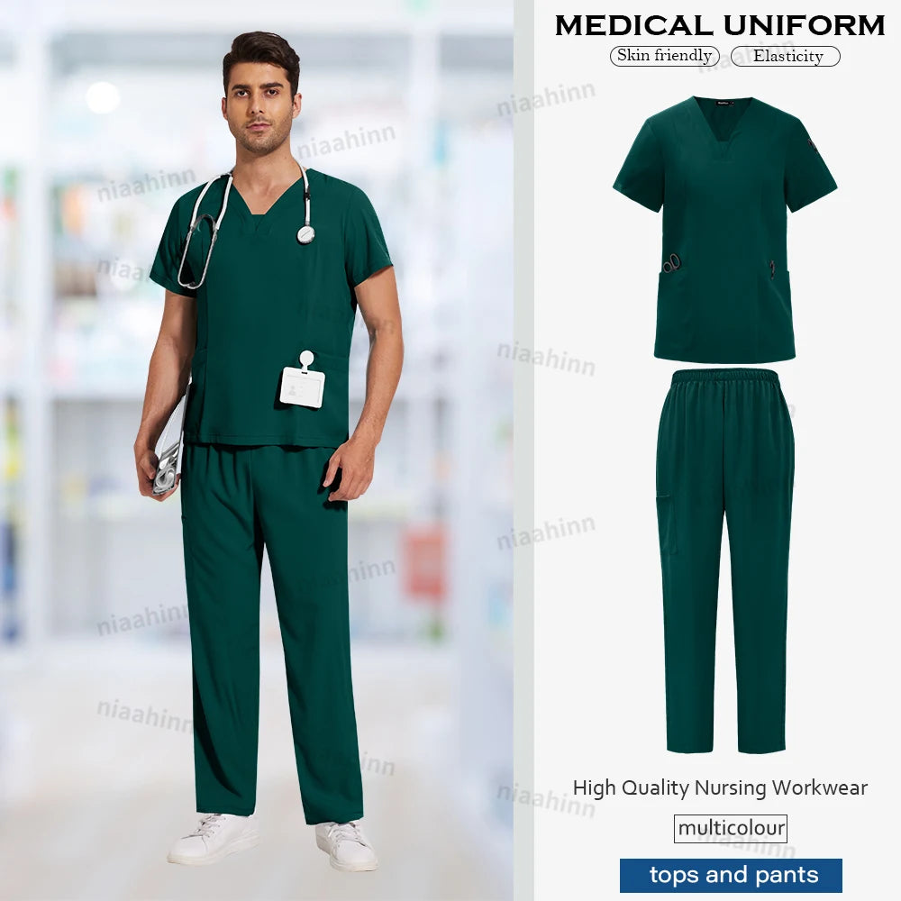 Scrubs Uniforms Sets  Healthcare Unisex Surgical Uniforms