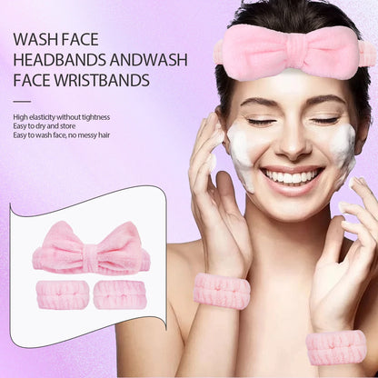 8-piece facial care set, deep cleaning and gentle exfoliating