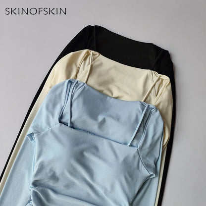 Women Sports Tops Fixed Chest Pads  Long Sleeves