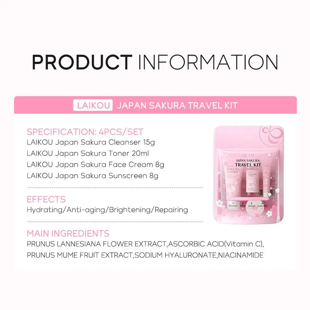 Skin Care  Kits With Cleanser, Serum ,Eye Cream