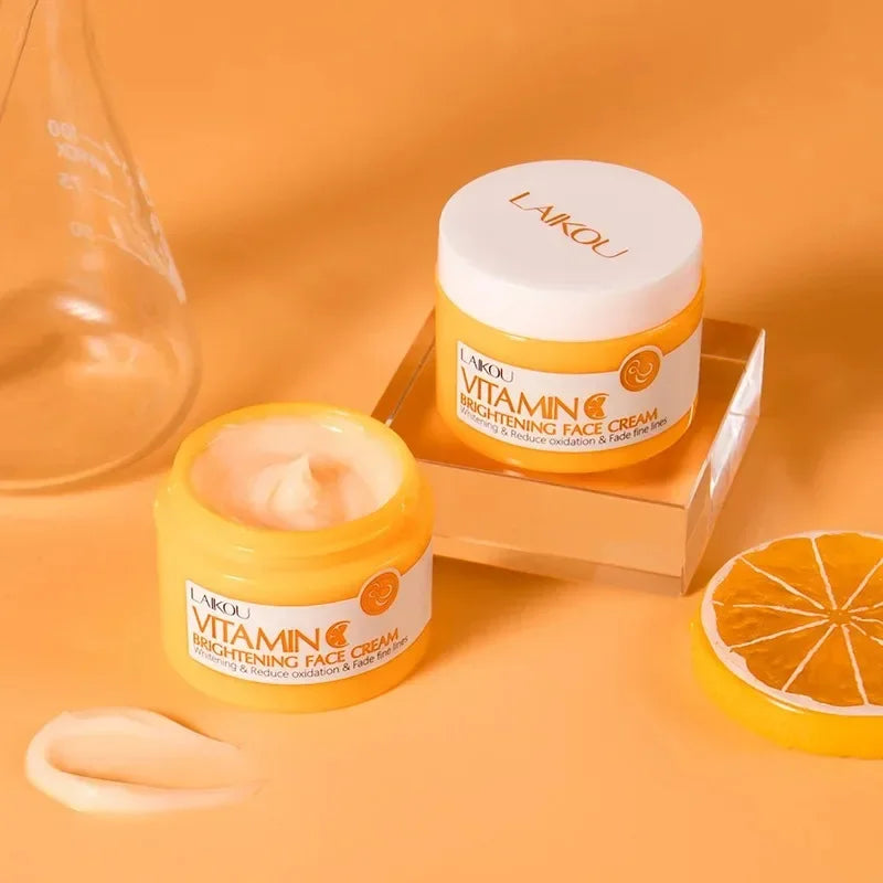 Vitamin C for Face Cream Reduces Dullness Pigments Dark Spots Firming Facial Cream