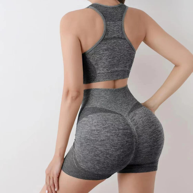 Gym Shorts Sport Bras Gym Set Seamless Yoga Sets
