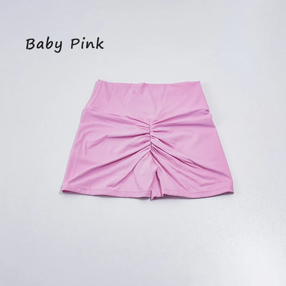 Women's sports shorts high elasticity tight fitting high waist and buttocks