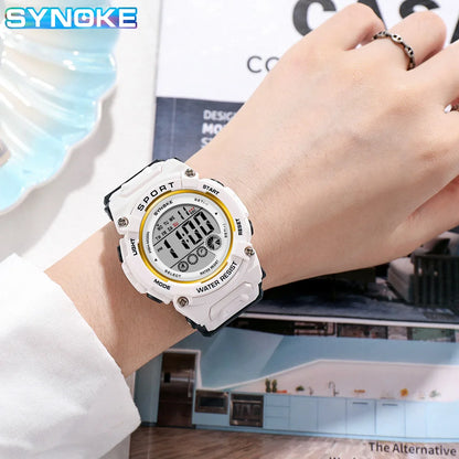 Student Watch Women's Watches Girls 50M Waterproof Watch Multifunctional Luminous Girl Boy Watch