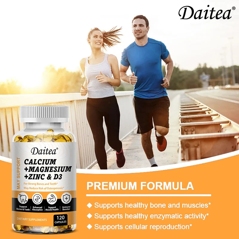 Calcium, Magnesium, Zinc + Vitamin D3