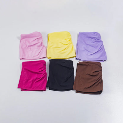 Women's sports shorts high elasticity tight fitting high waist and buttocks
