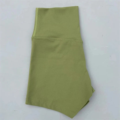 Solid Color tight Women Fitness Sport Short