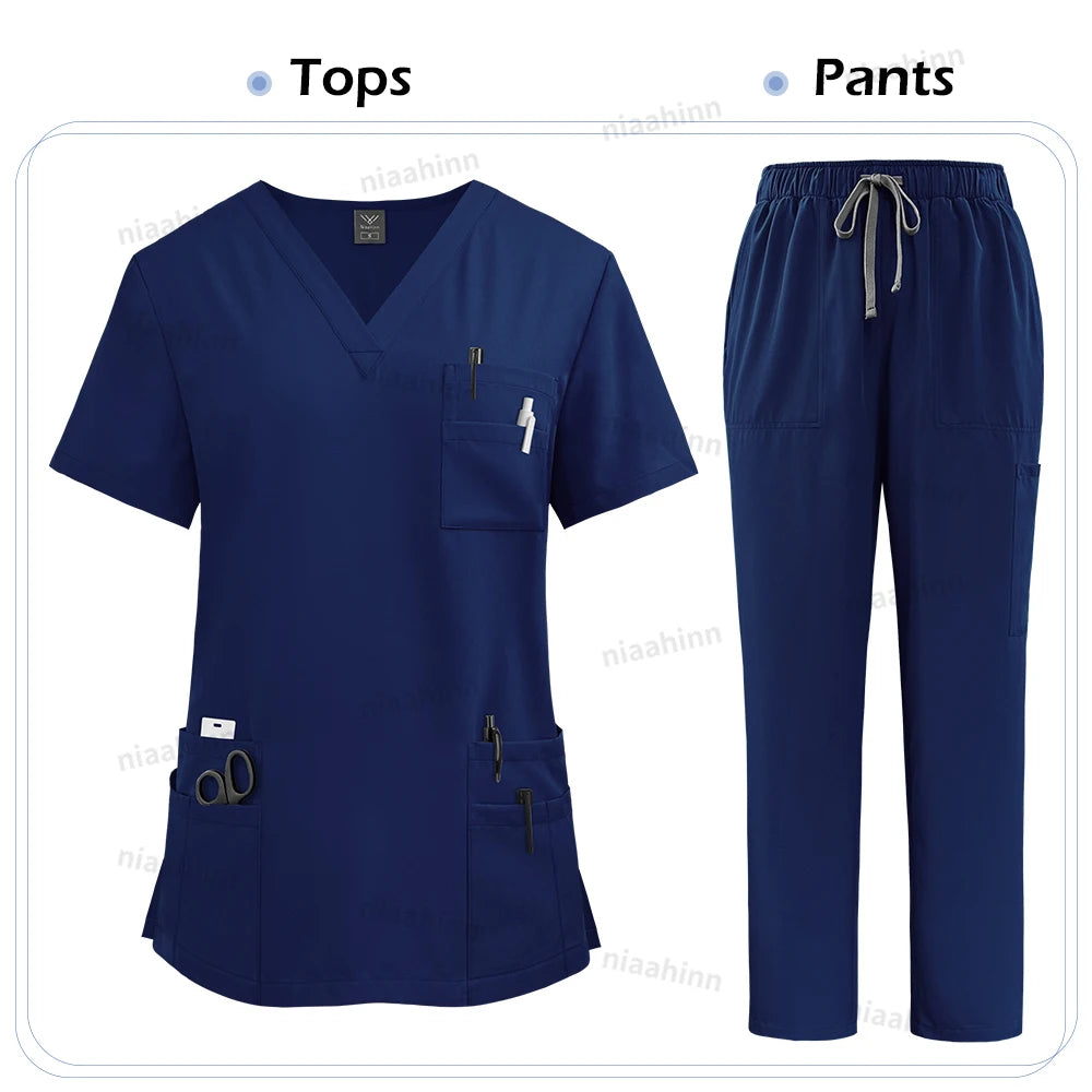 Medical Clothing for Unisex  Tops and Pant Set