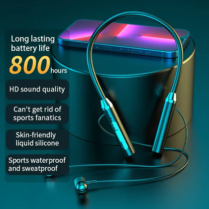 Wireless Headphone Neckband Earphone audiphones Bluetooth
