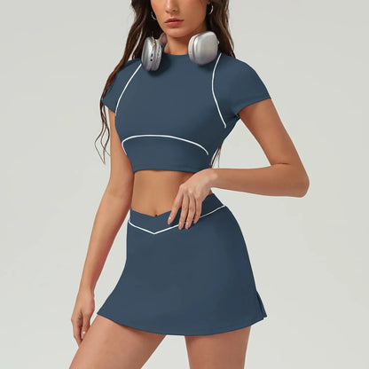 High Waist Quick-drying Backless Skinny Yoga Set